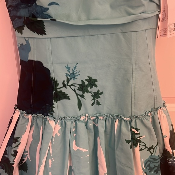 Erdem Off Shoulder Cocktail Dress Size 6 NWT 2024 Collection - Picture 9 of 17